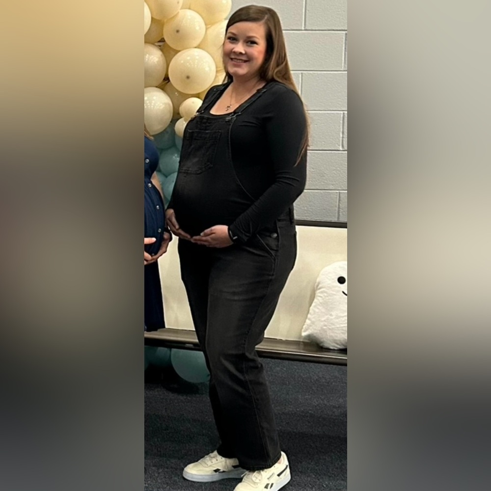 Sonoma Black Maternity Over-alls